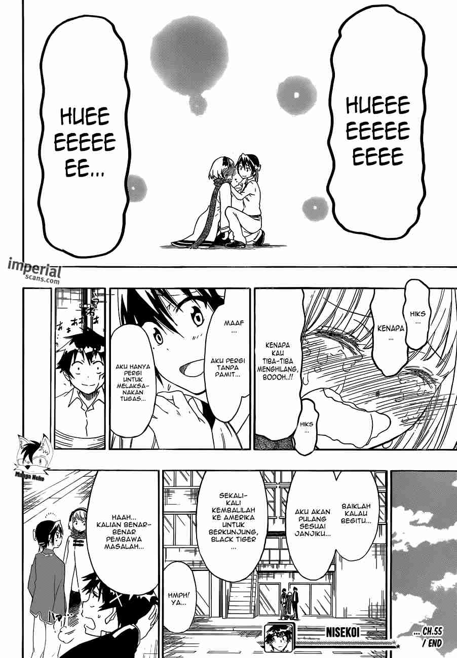 Nisekoi Chapter 55 - halaman 20