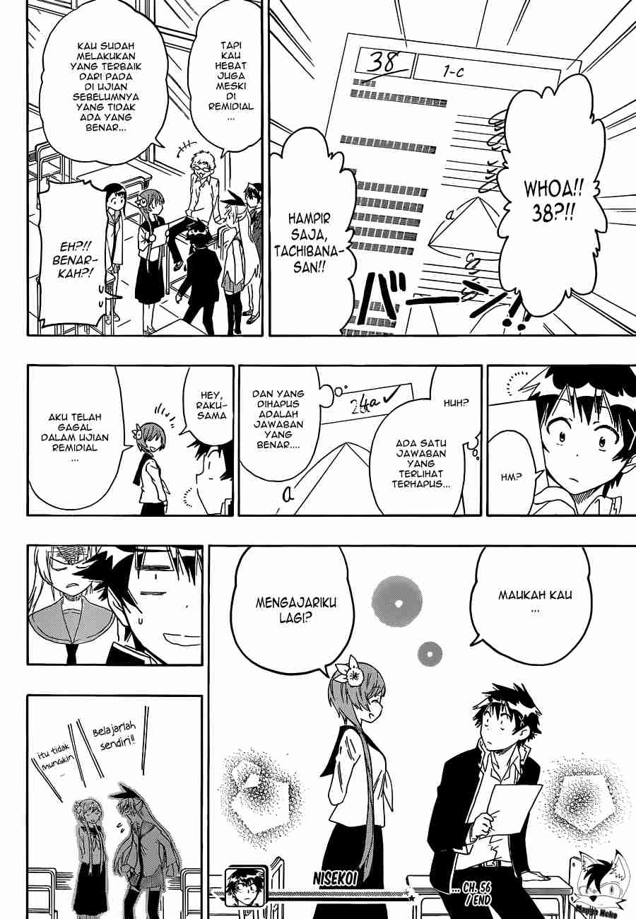 Nisekoi Chapter 56 - halaman 20
