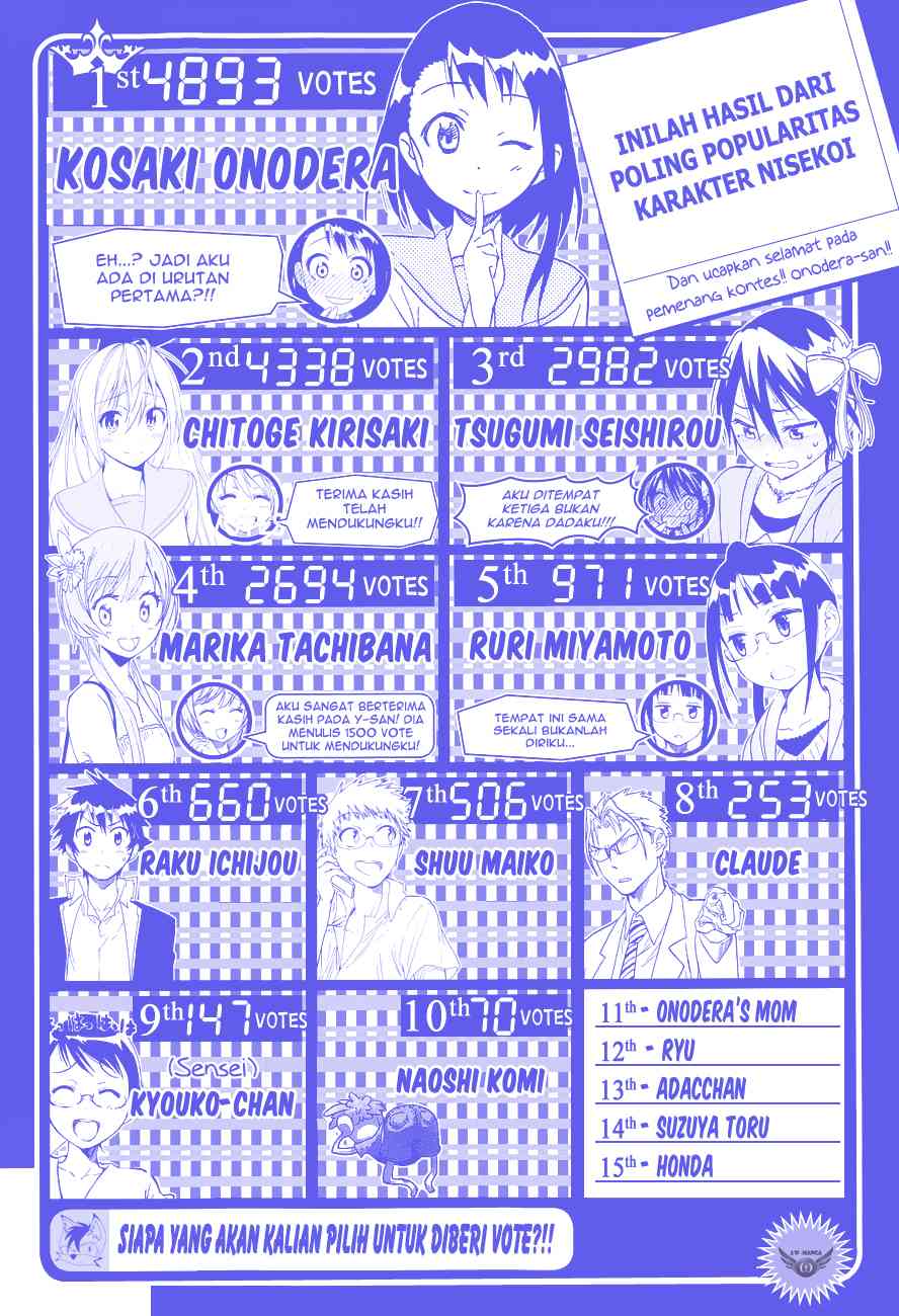Nisekoi Chapter 59 - halaman 3