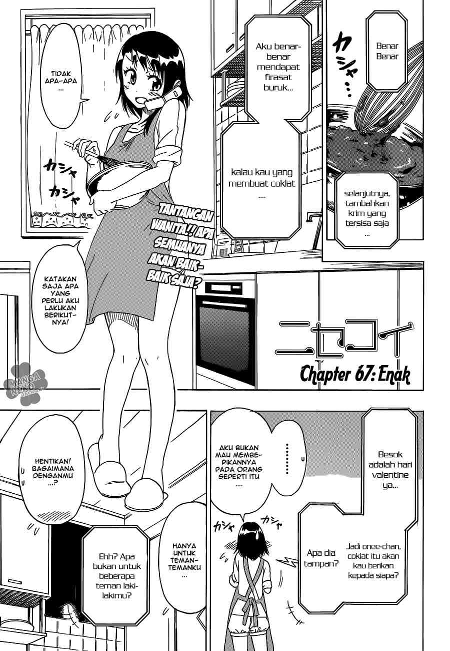 Nisekoi Chapter 67 - halaman 3
