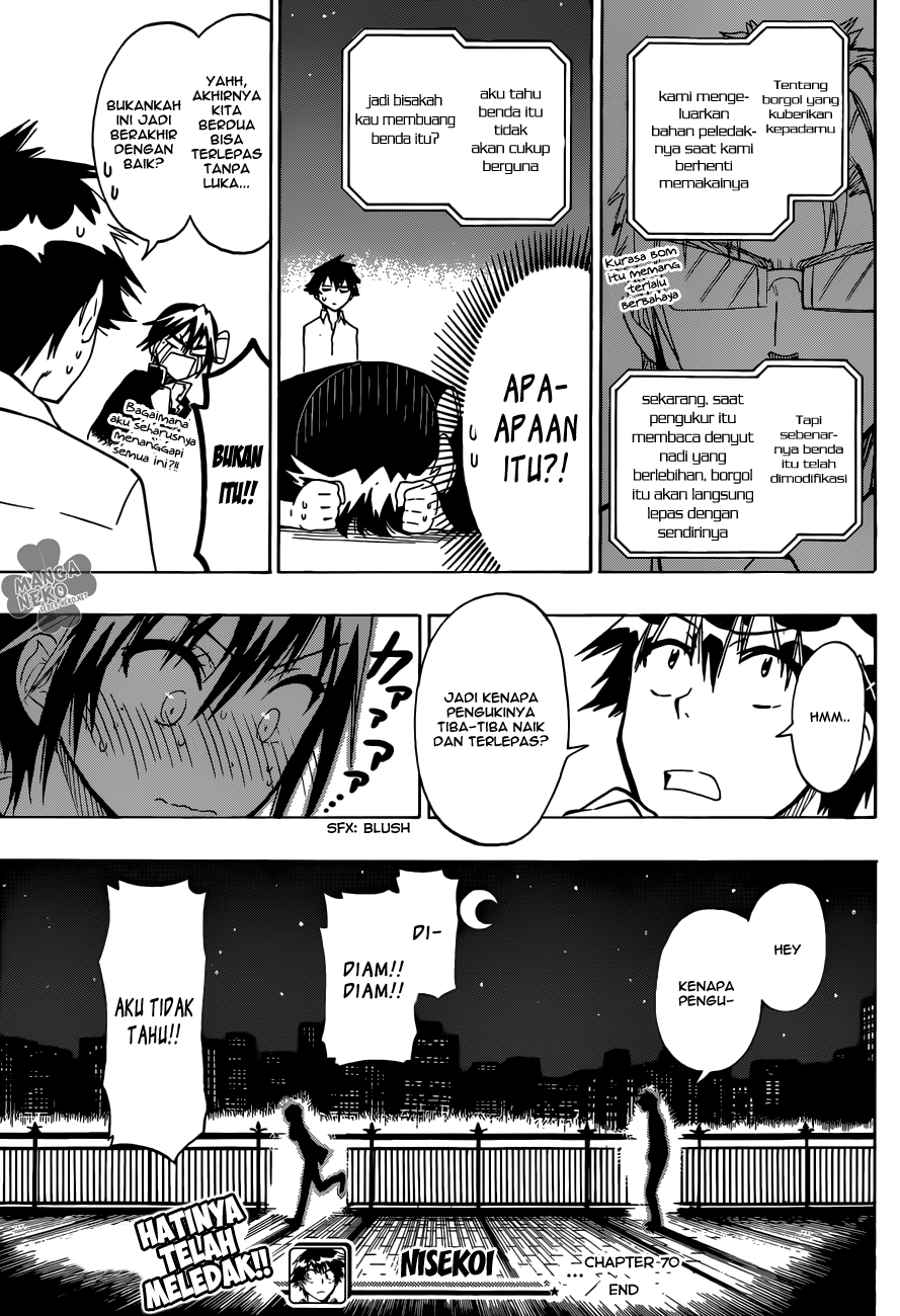 Nisekoi Chapter 70 - halaman 21