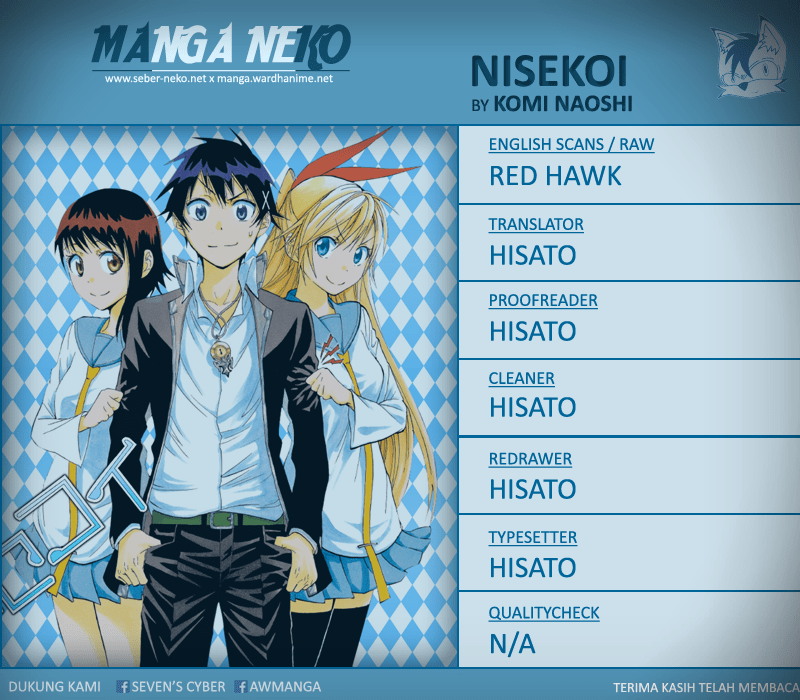 Nisekoi Chapter 71 - halaman 2