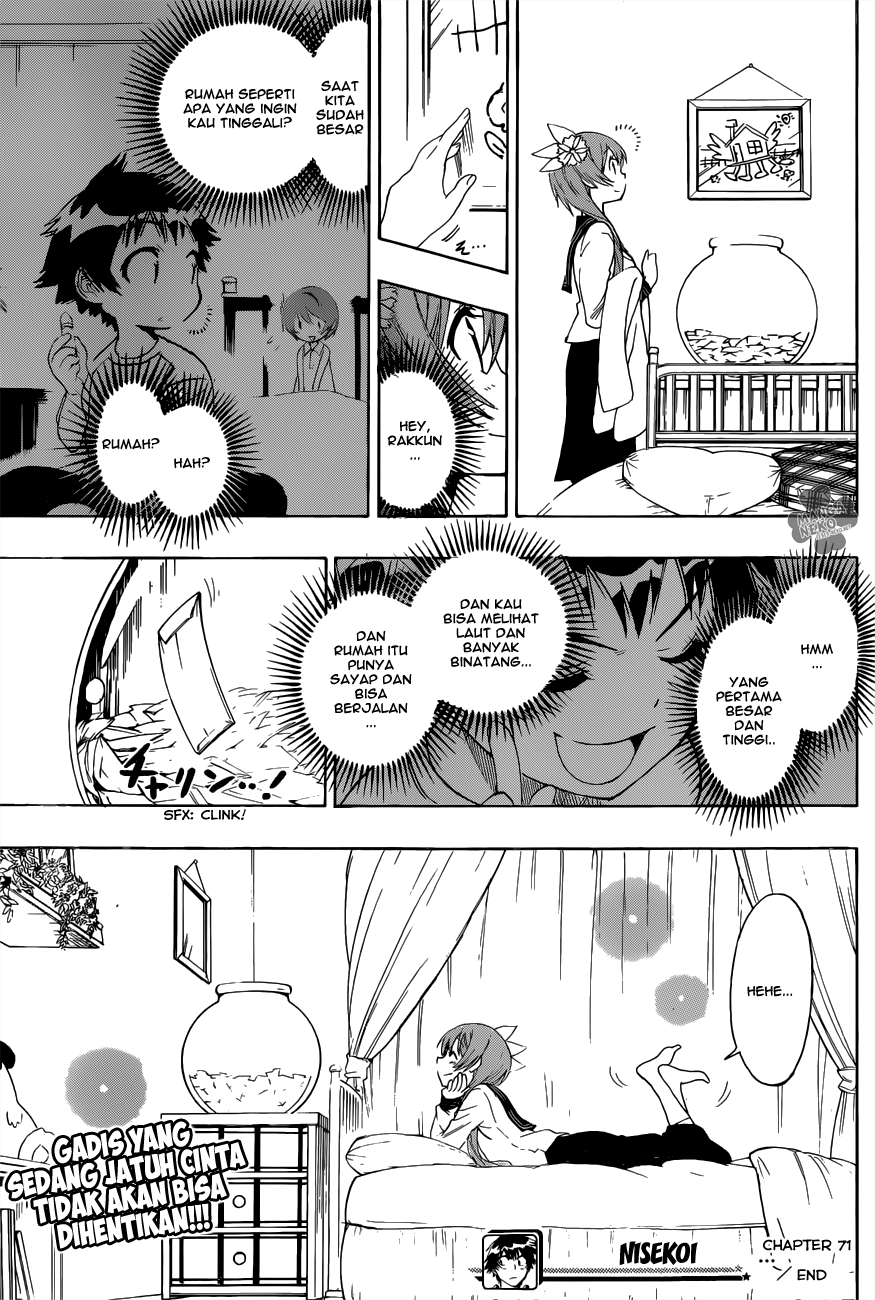 Nisekoi Chapter 71 - halaman 20
