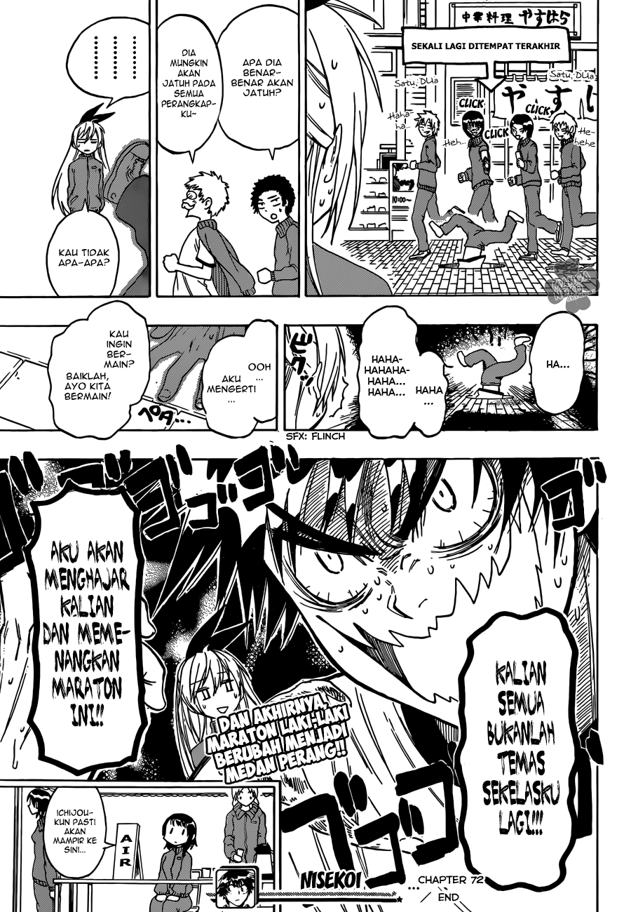 Nisekoi Chapter 72 - halaman 20