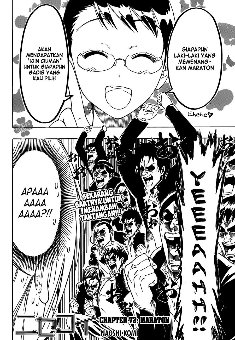 Nisekoi Chapter 72 - halaman 3