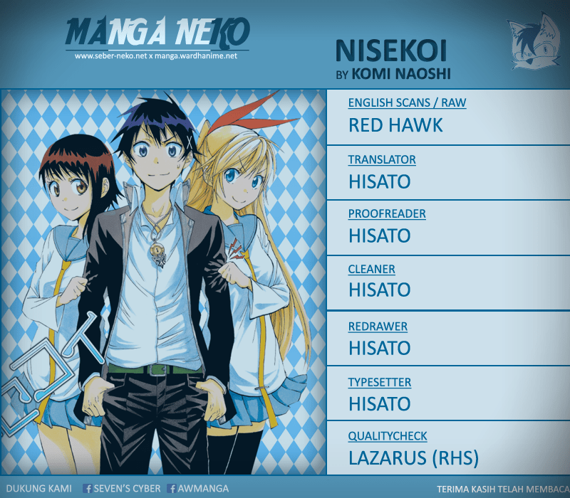 Nisekoi Chapter 73 - halaman 2