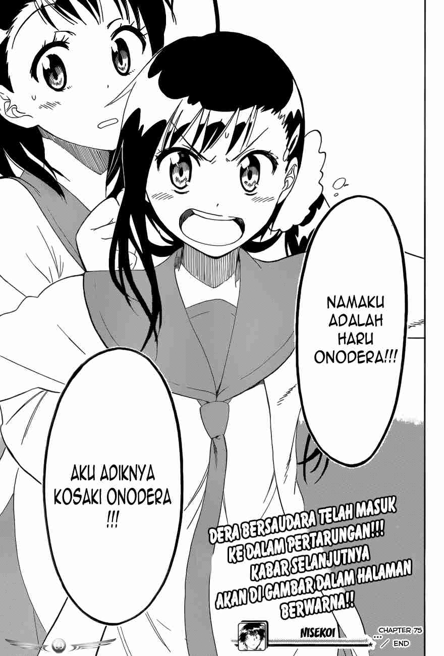 Nisekoi Chapter 75 - halaman 22