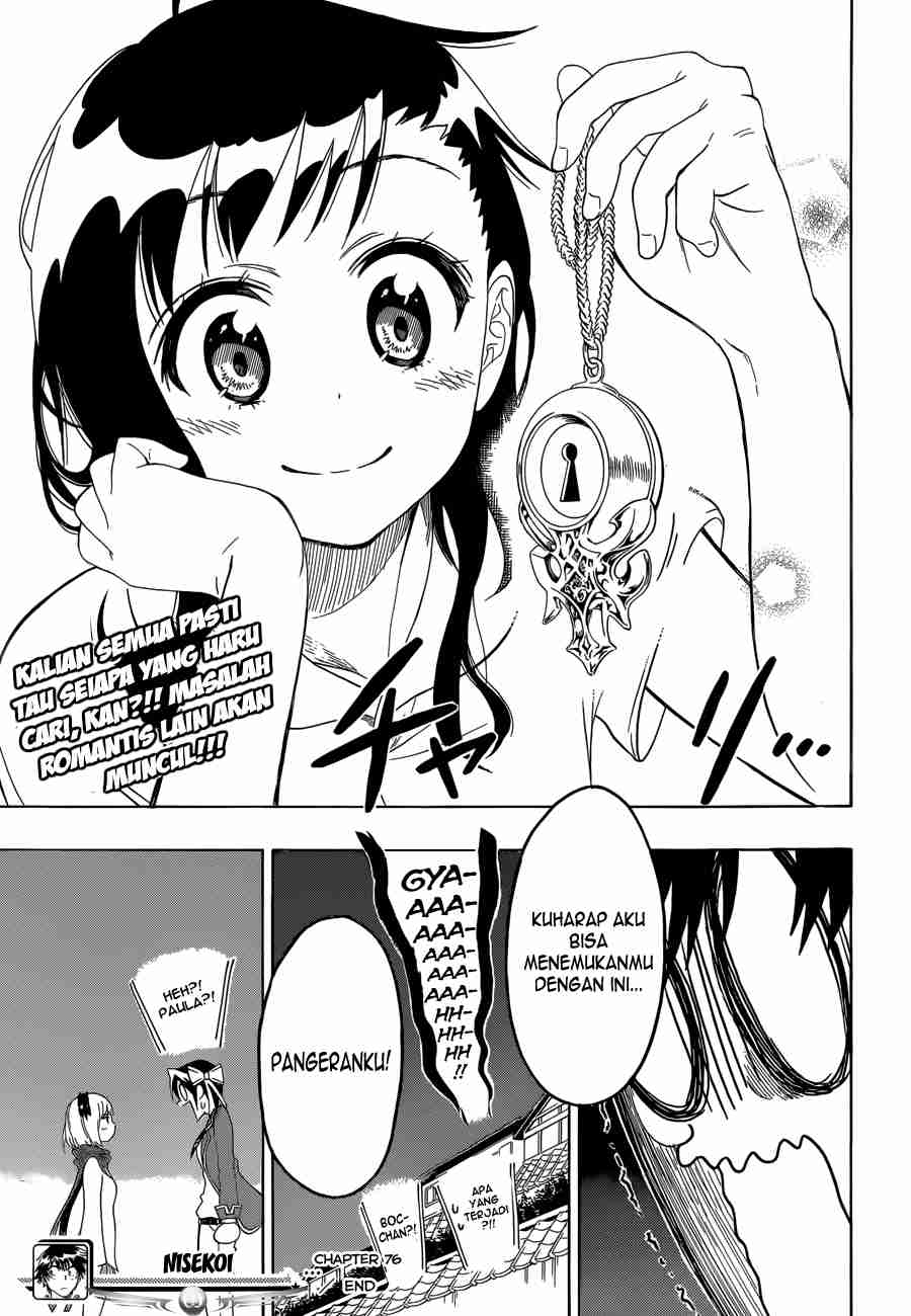 Nisekoi Chapter 76 - halaman 23