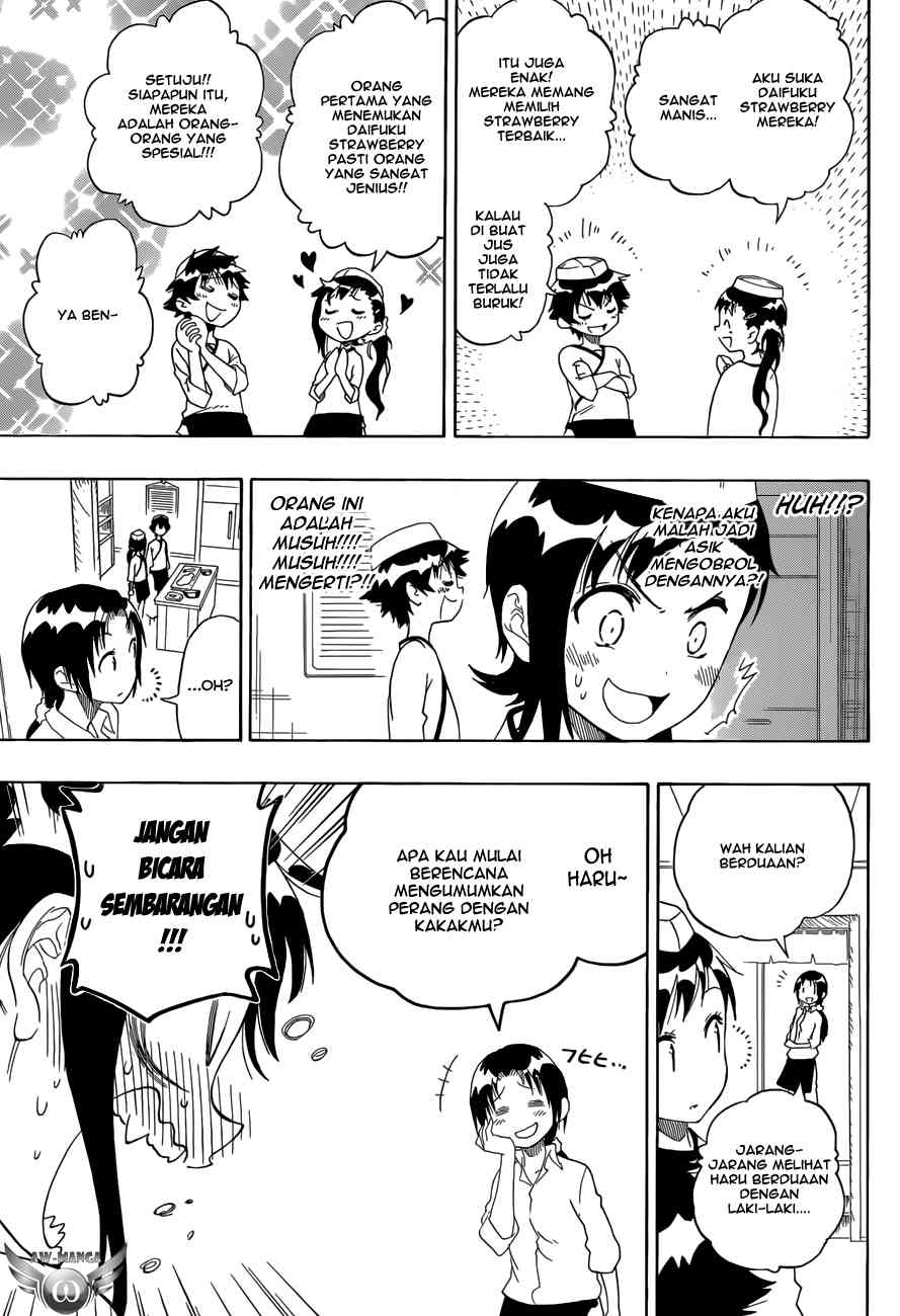 Nisekoi Chapter 77 - halaman 17