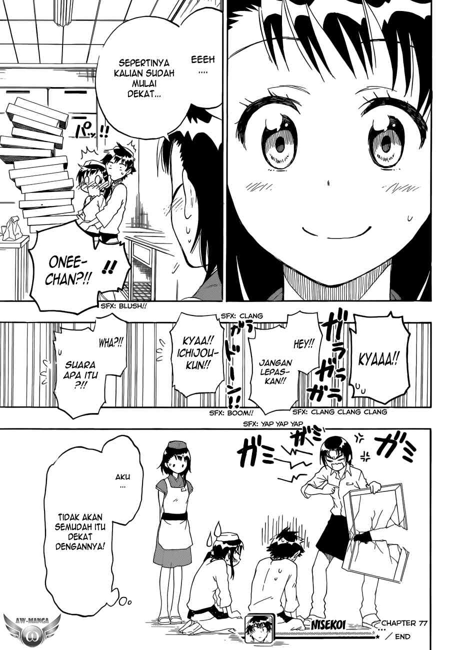 Nisekoi Chapter 77 - halaman 21