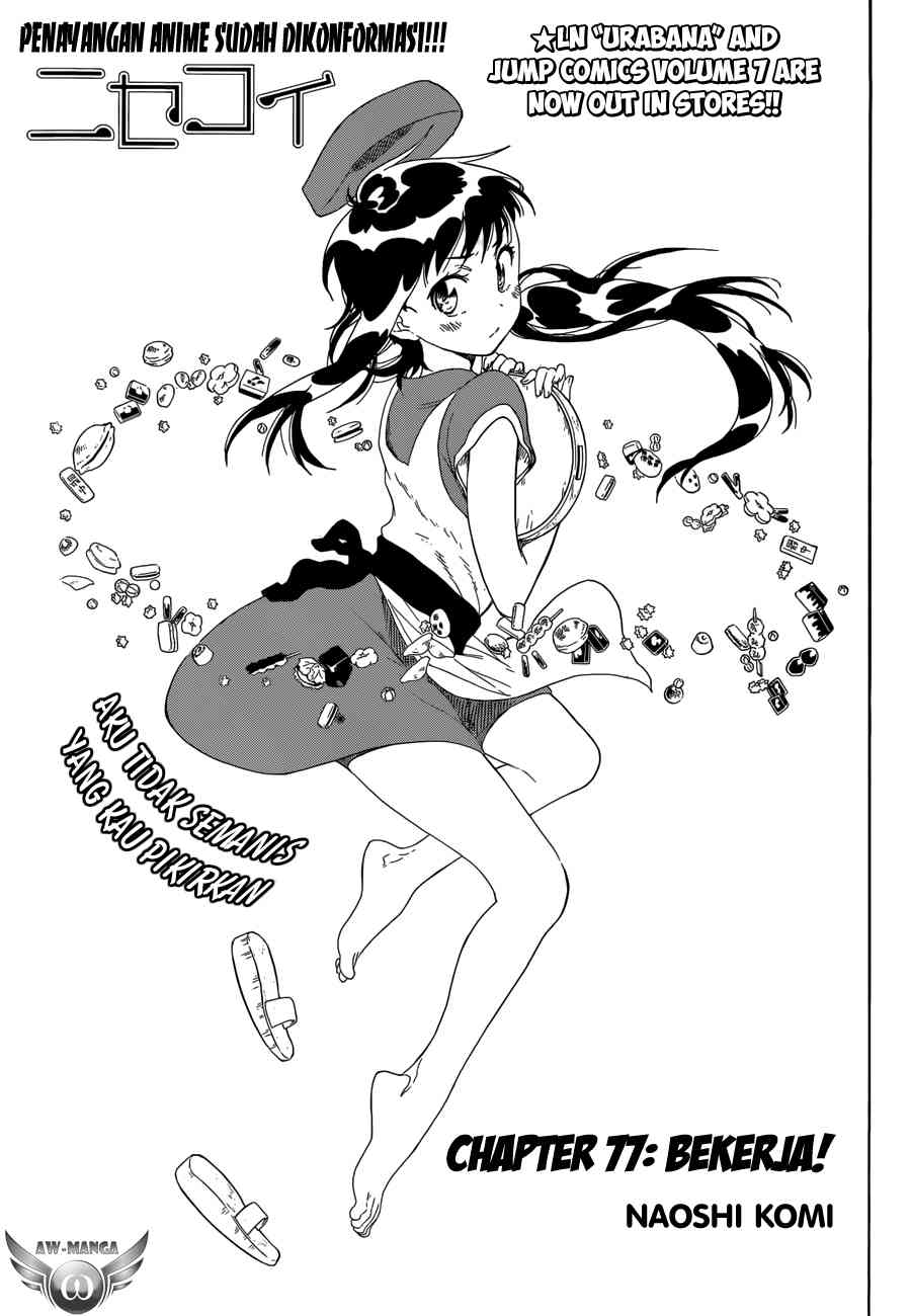 Nisekoi Chapter 77 - halaman 4