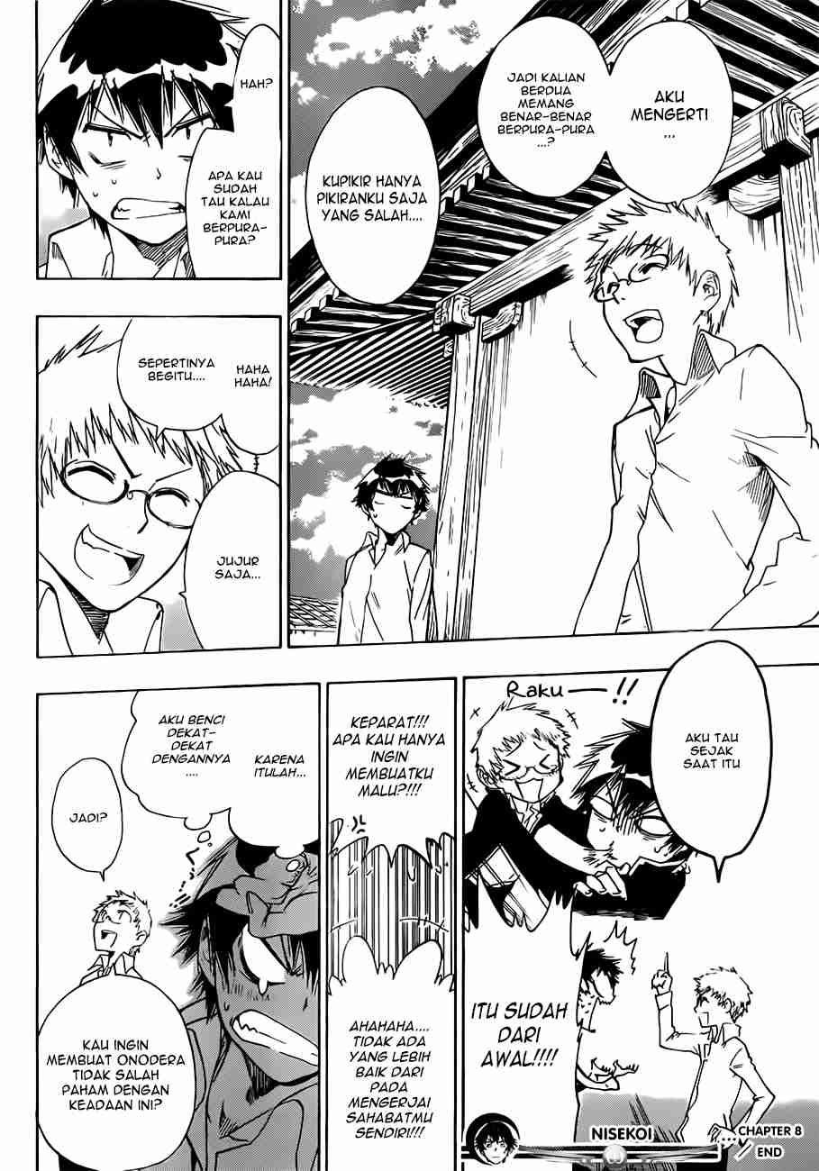 Nisekoi Chapter 8 - halaman 23