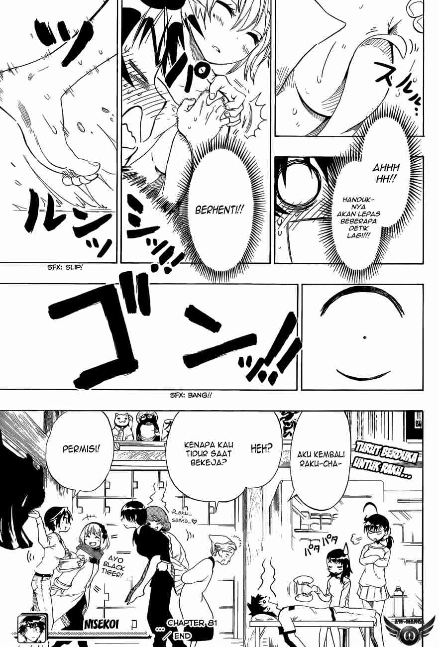 Nisekoi Chapter 81 - halaman 20