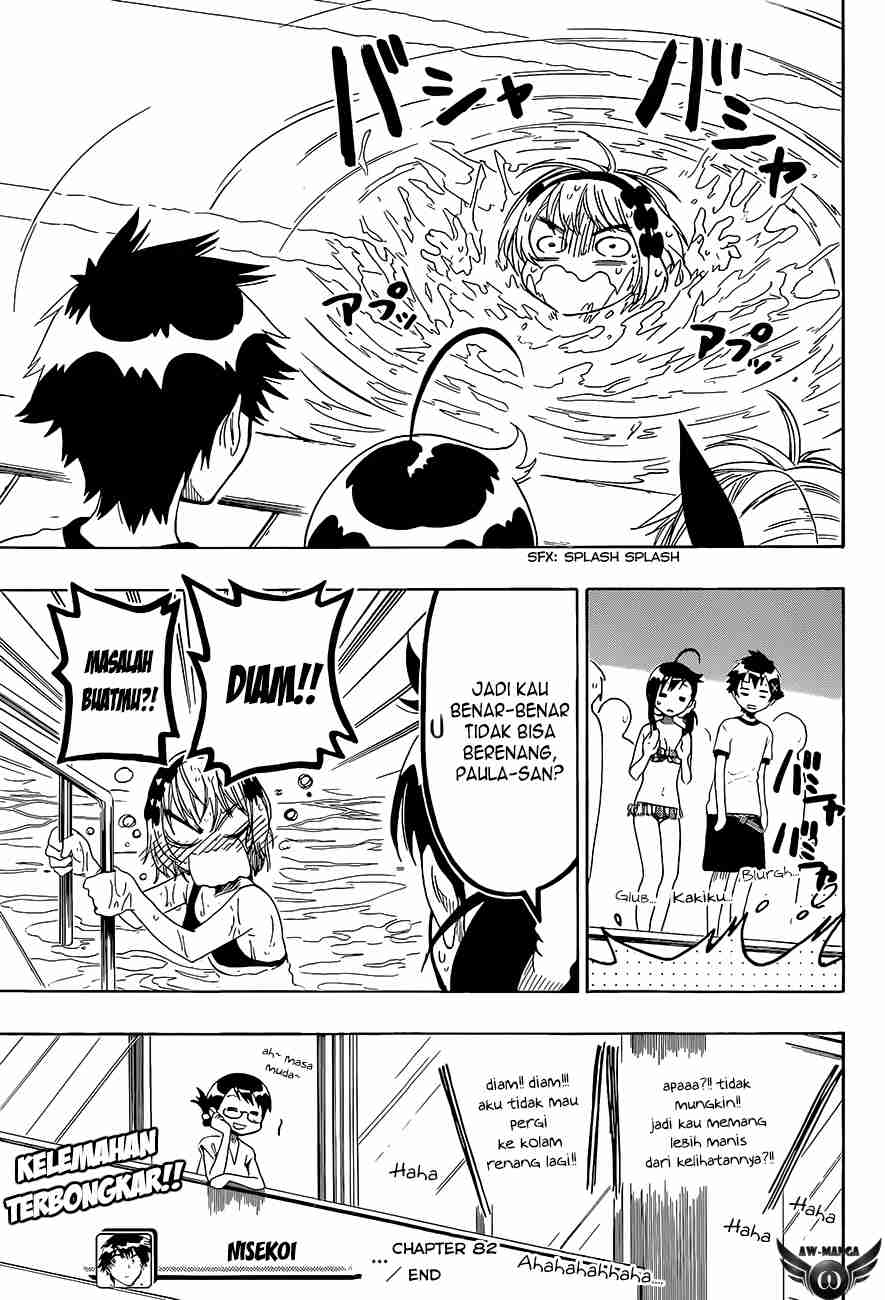 Nisekoi Chapter 82 - halaman 20