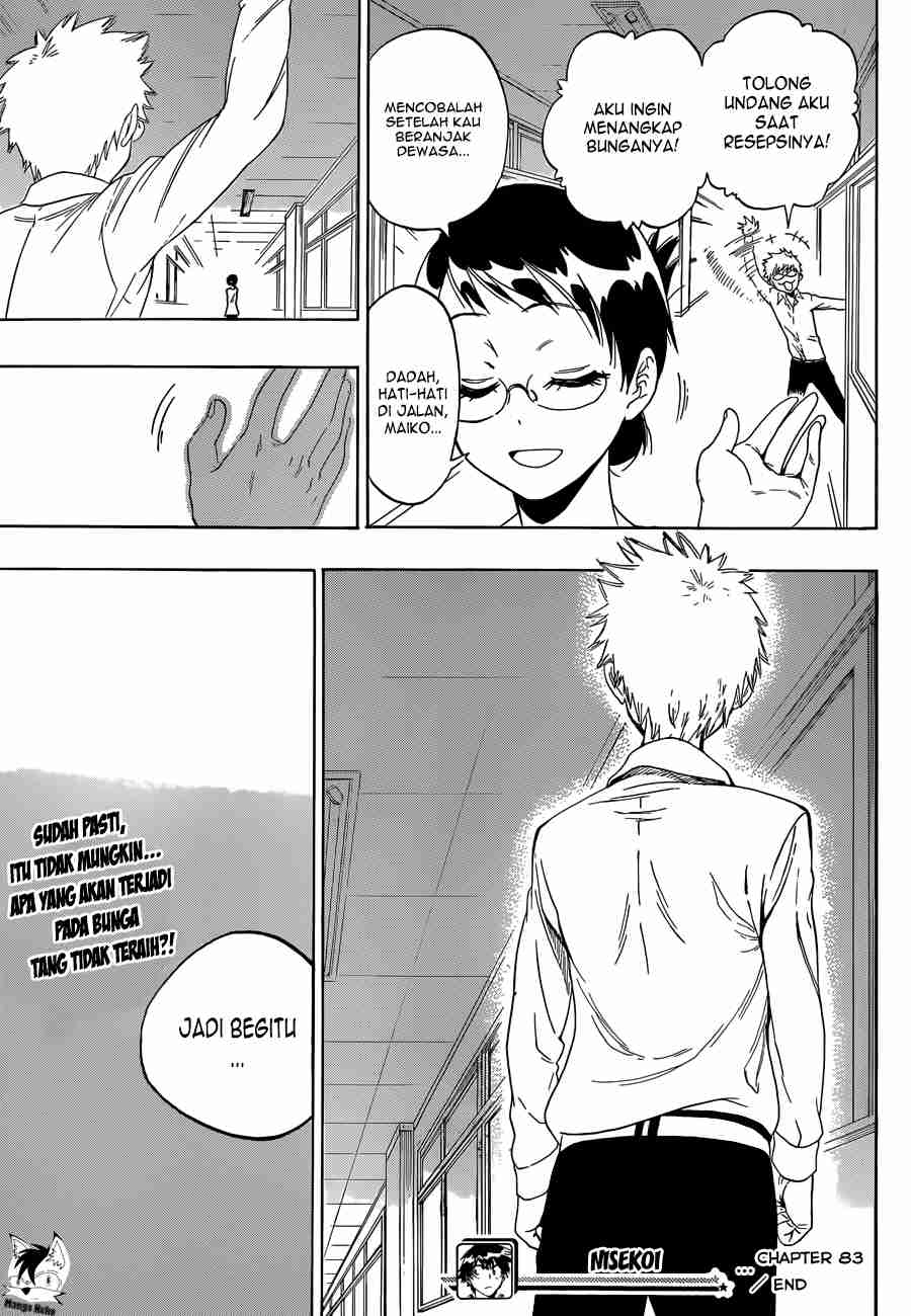 Nisekoi Chapter 83 - halaman 21
