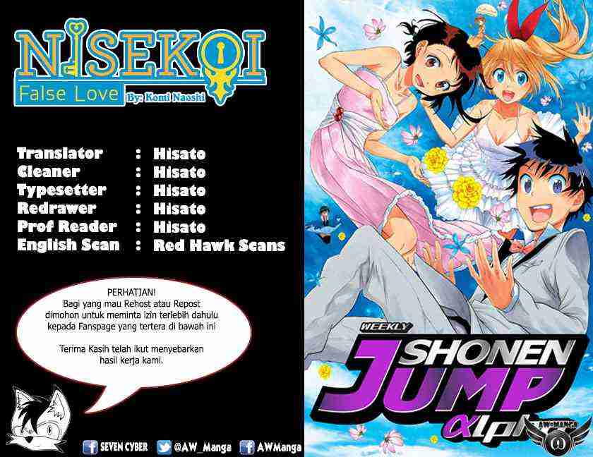 Nisekoi Chapter 84 - halaman 2