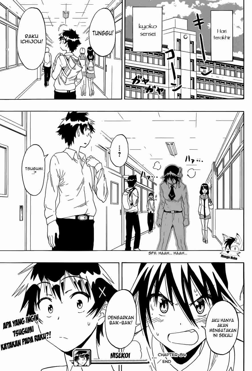 Nisekoi Chapter 84 - halaman 20