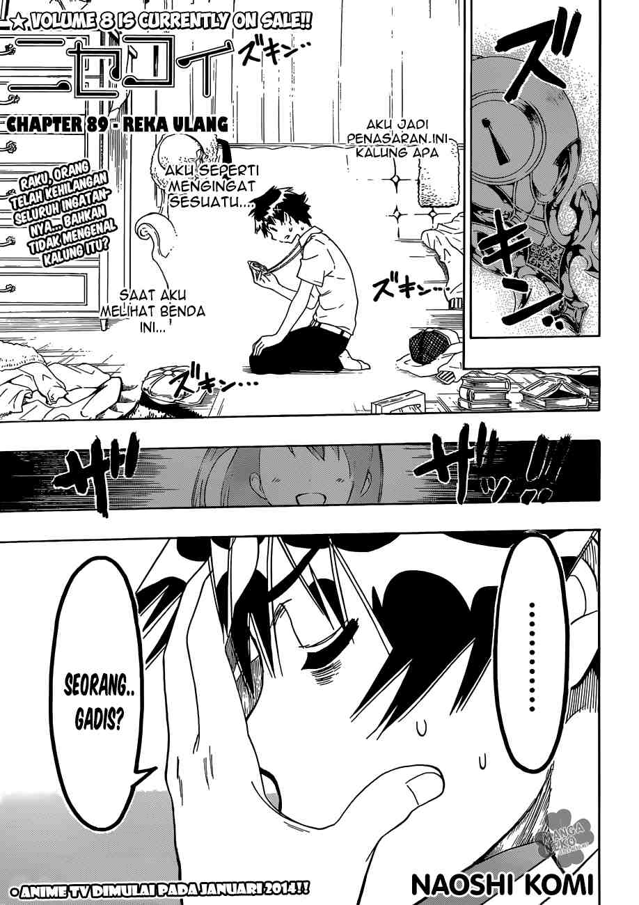 Nisekoi Chapter 89 - halaman 1
