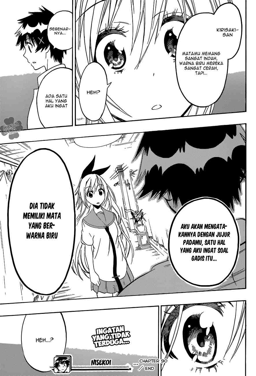 Nisekoi Chapter 90 - halaman 20