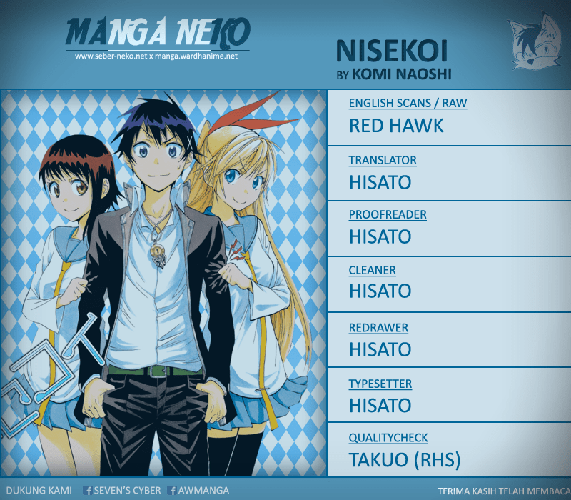 Nisekoi Chapter 92 - halaman 2