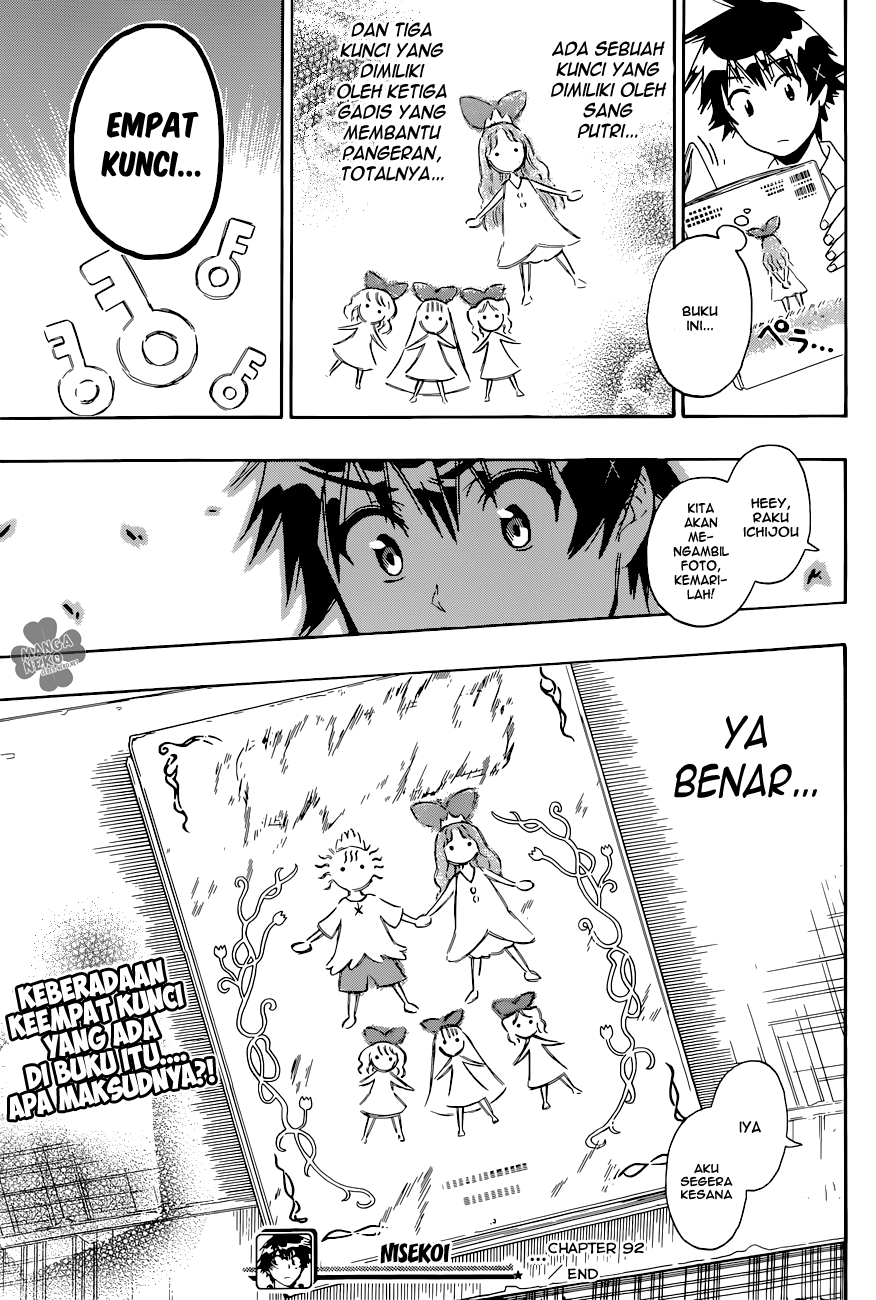 Nisekoi Chapter 92 - halaman 20