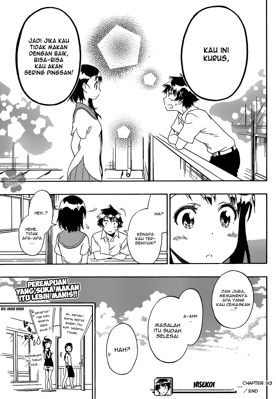 Nisekoi Chapter 93 - halaman 20