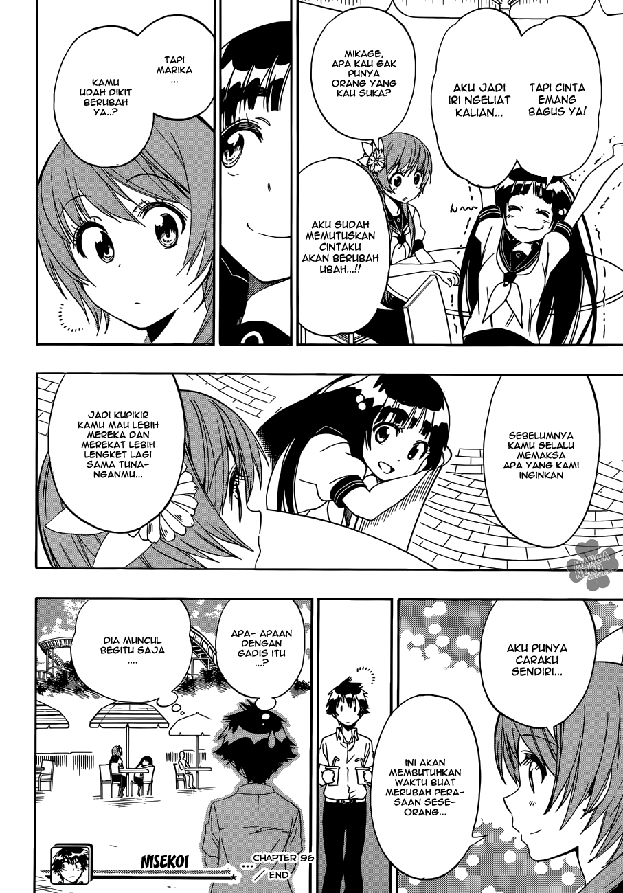Nisekoi Chapter 96 - halaman 19