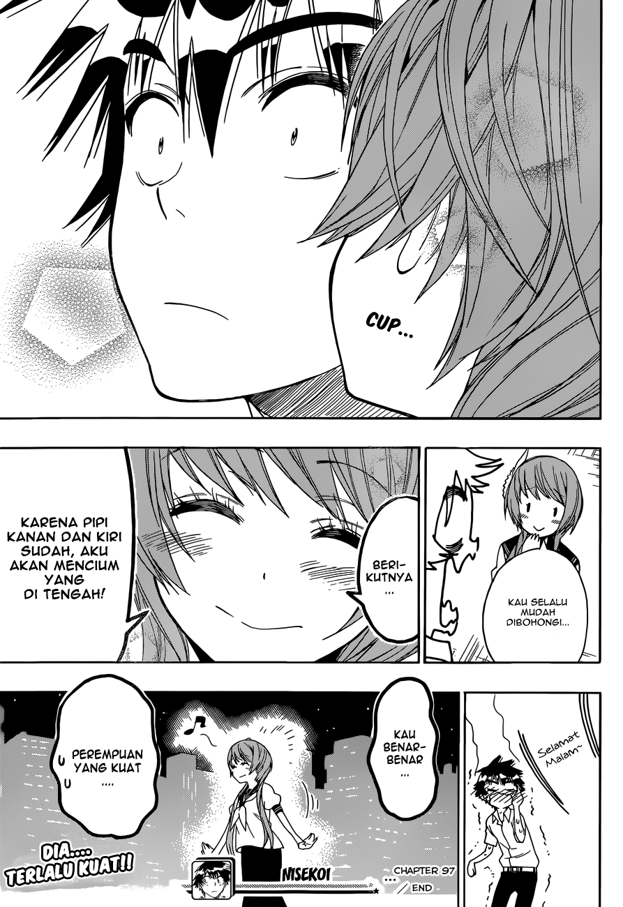 Nisekoi Chapter 97 - halaman 20