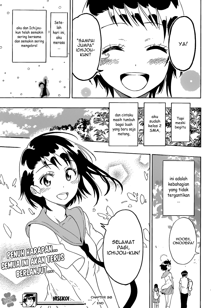 Nisekoi Chapter 98 - halaman 21
