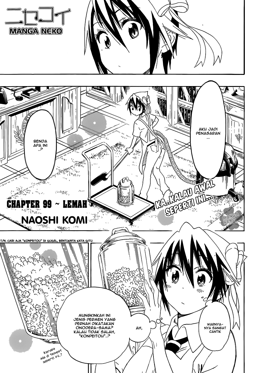 Nisekoi Chapter 99 - halaman 2