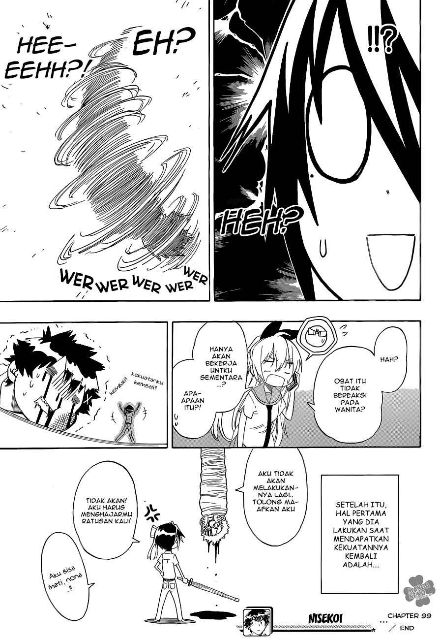 Nisekoi Chapter 99 - halaman 21