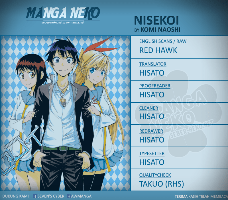 Nisekoi Chapter 99 - halaman 3