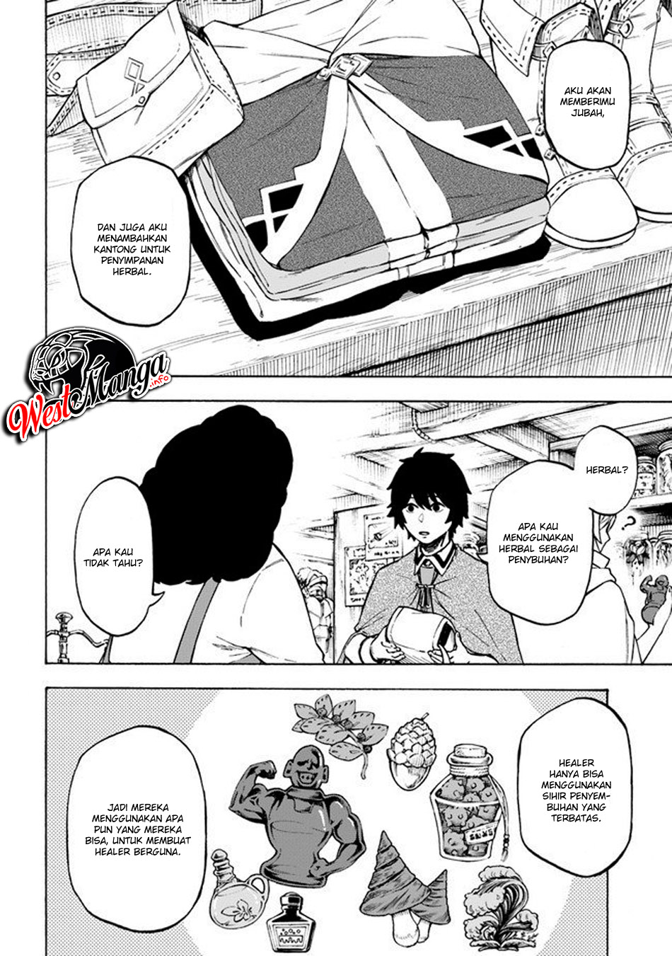 Nito no Taida na Isekai Shoukougun: Saijakushoku "Healer" nanoni Saikyou wa Cheat desu ka? Chapter 7.2 - halaman 6