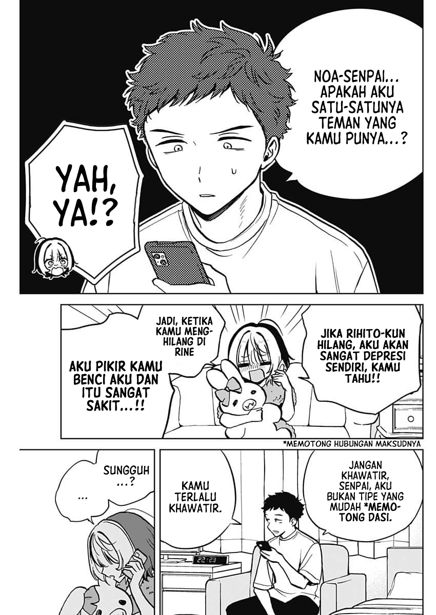 Noa-senpai wa Tomodachi Chapter 3 - halaman 10