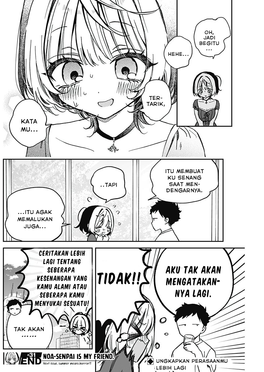 Noa-senpai wa Tomodachi Chapter 31 - halaman 18