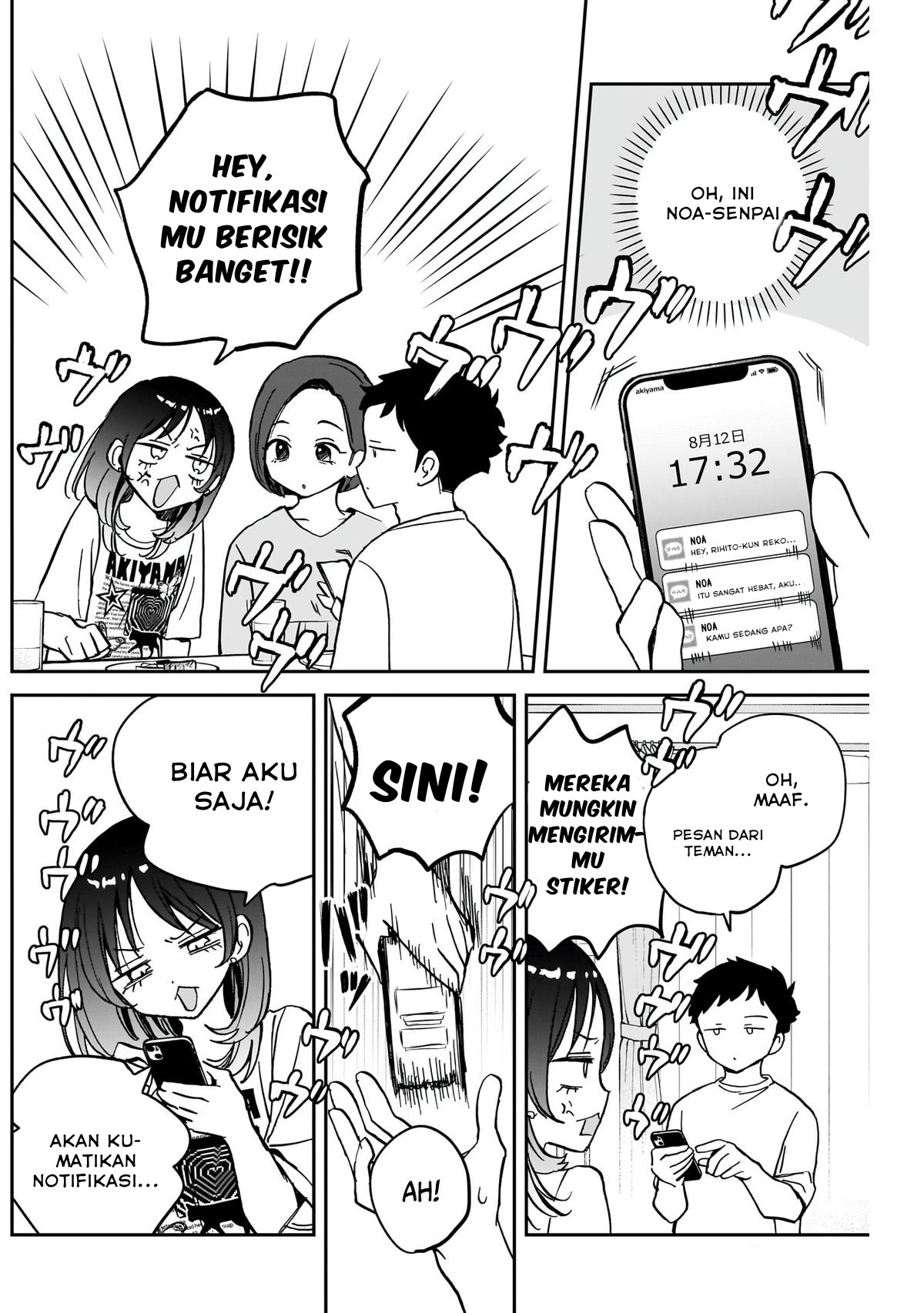 Noa-senpai wa Tomodachi Chapter 37 - halaman 8
