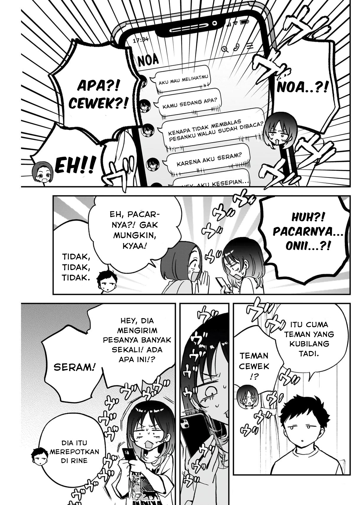 Noa-senpai wa Tomodachi Chapter 37 - halaman 9