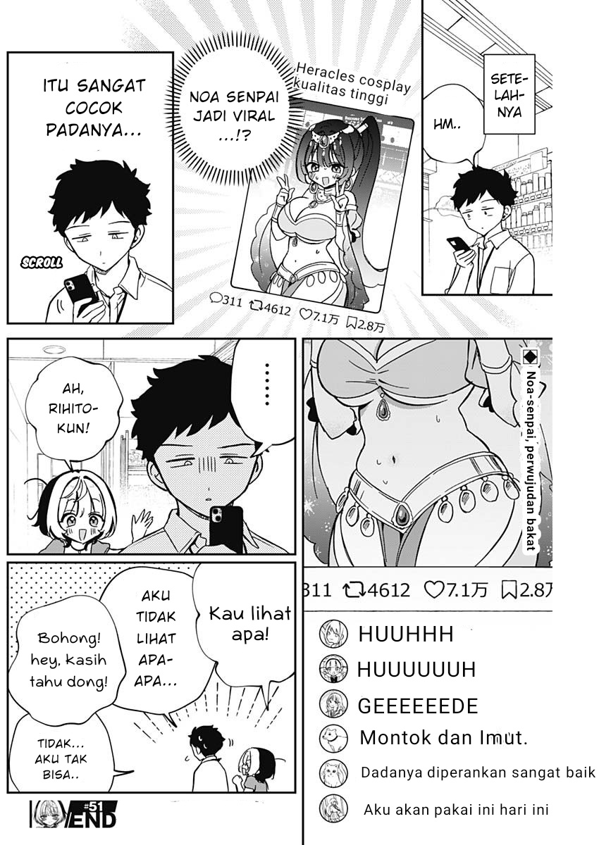 Noa-senpai wa Tomodachi Chapter 51 - halaman 18