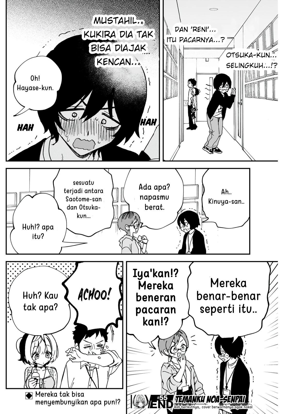 Noa-senpai wa Tomodachi Chapter 55 - halaman 18