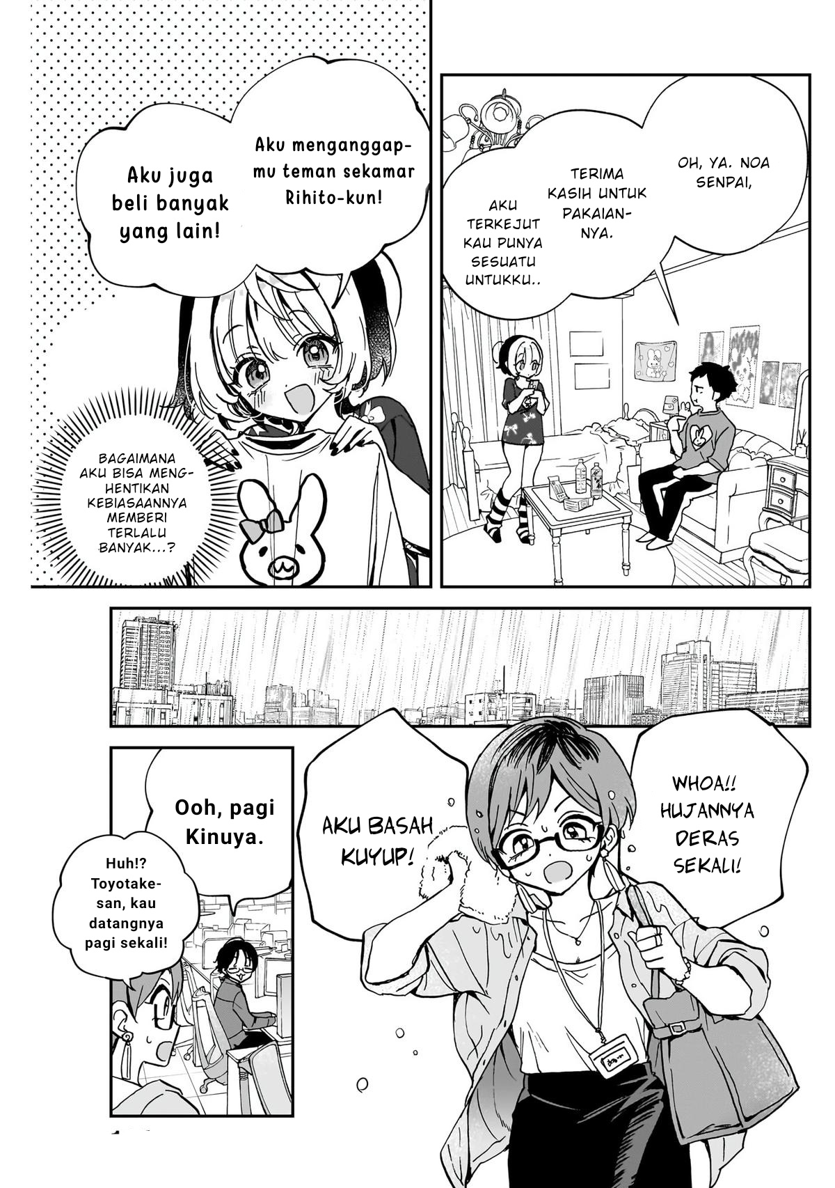Noa-senpai wa Tomodachi Chapter 55 - halaman 3