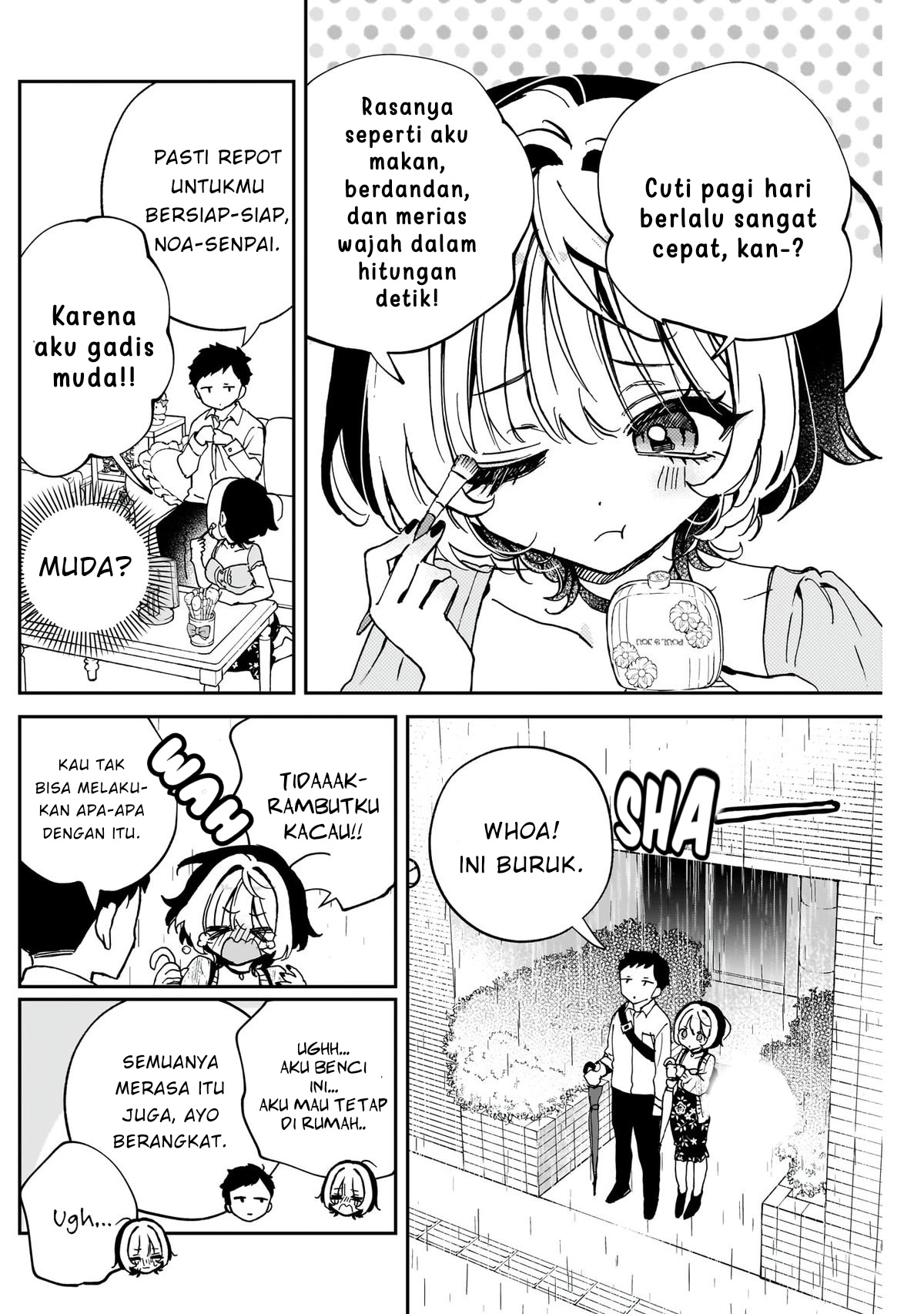 Noa-senpai wa Tomodachi Chapter 55 - halaman 6