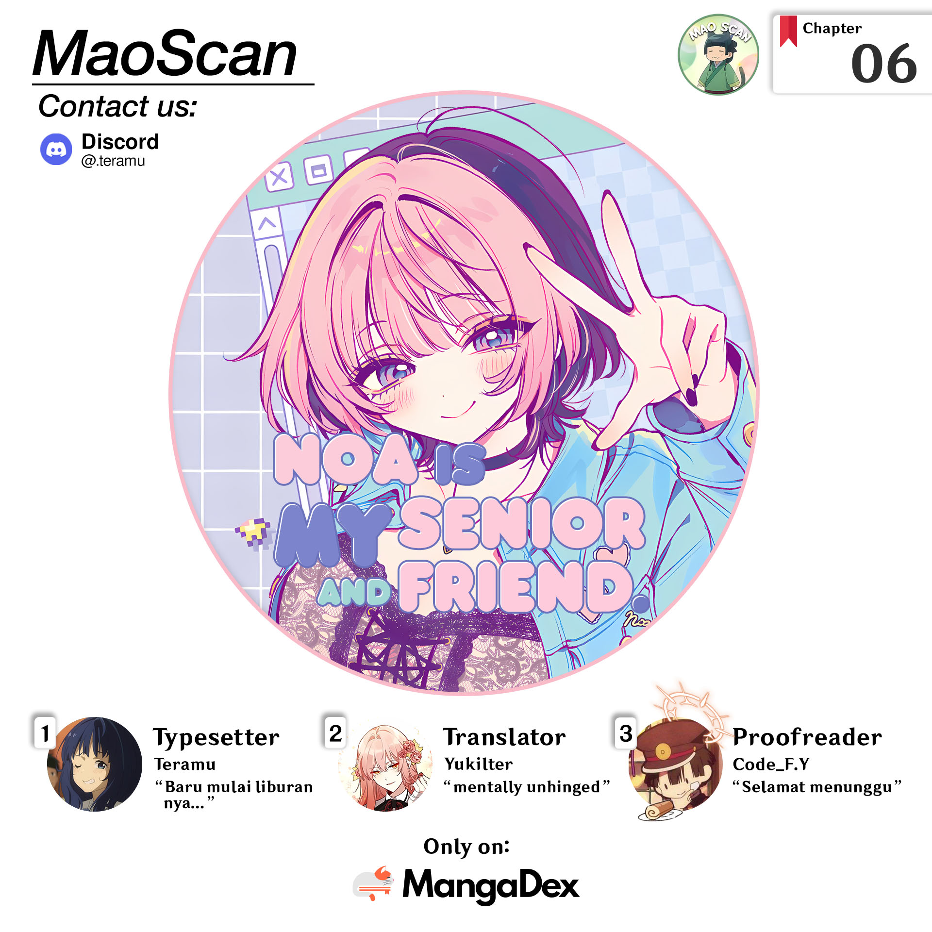 Noa-senpai wa Tomodachi Chapter 6 - halaman 1
