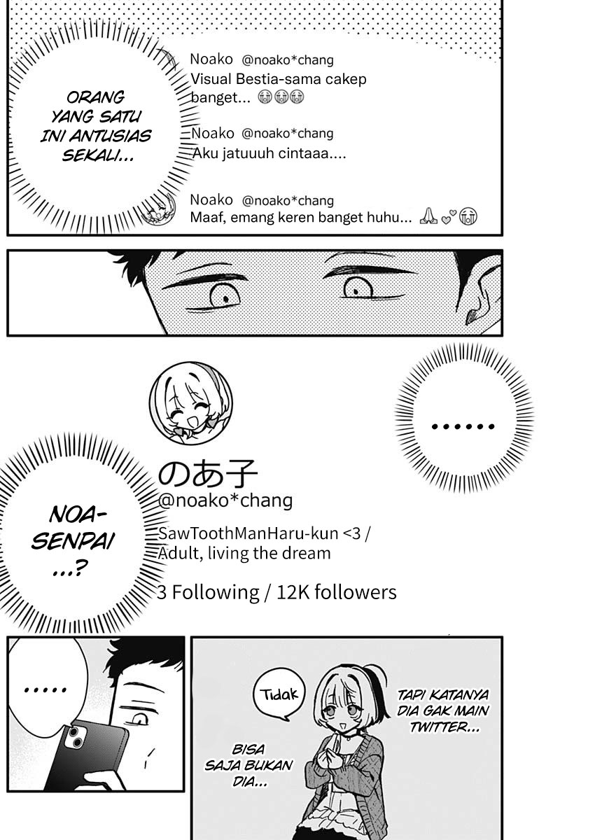 Noa-senpai wa Tomodachi Chapter 6 - halaman 9