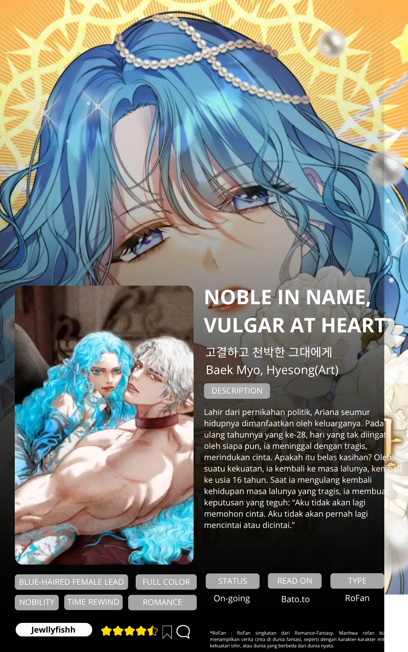 Noble in Name, Vulgar at Heart Chapter 4 - halaman 1