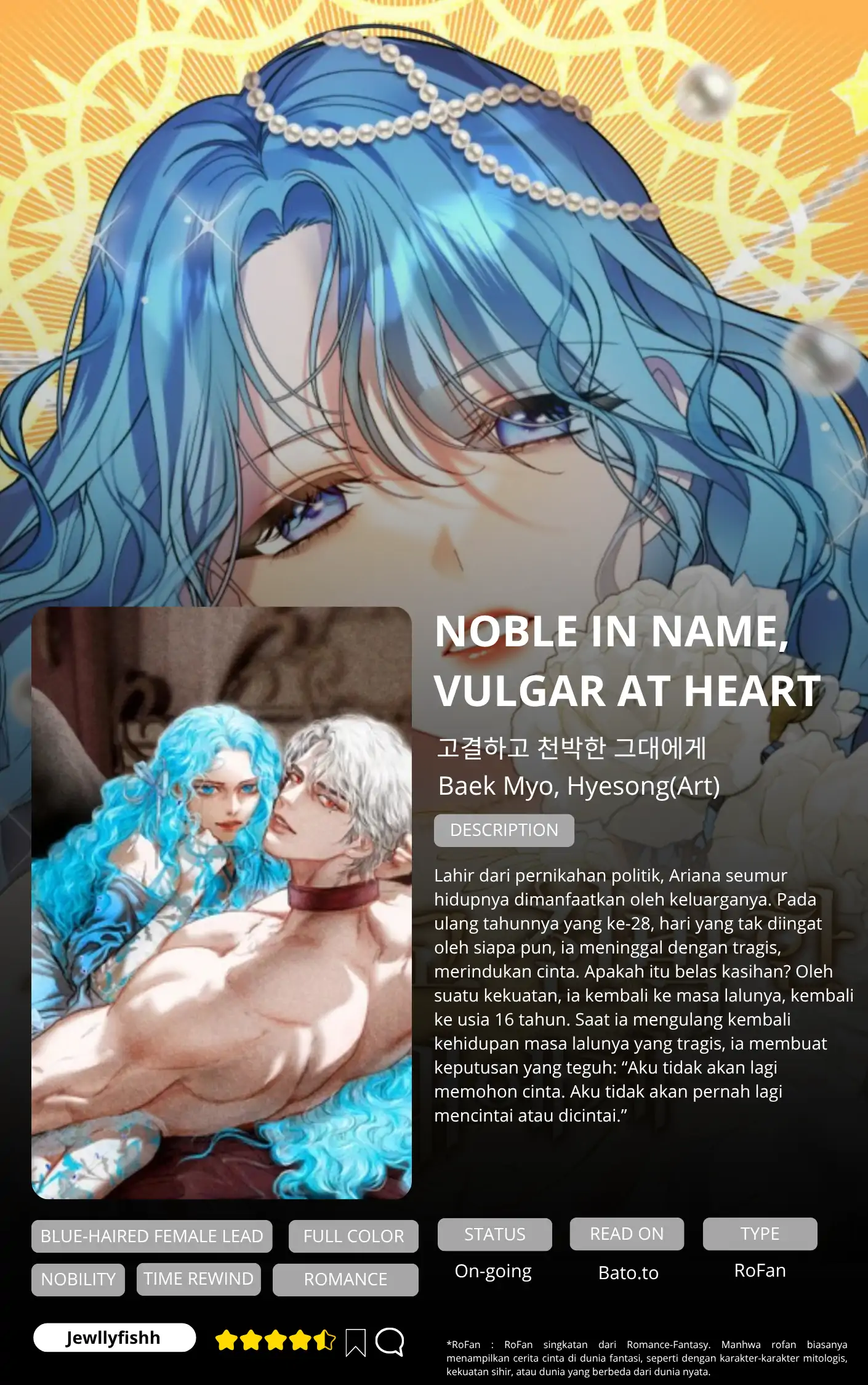 Noble in Name, Vulgar at Heart Chapter 8 - halaman 1