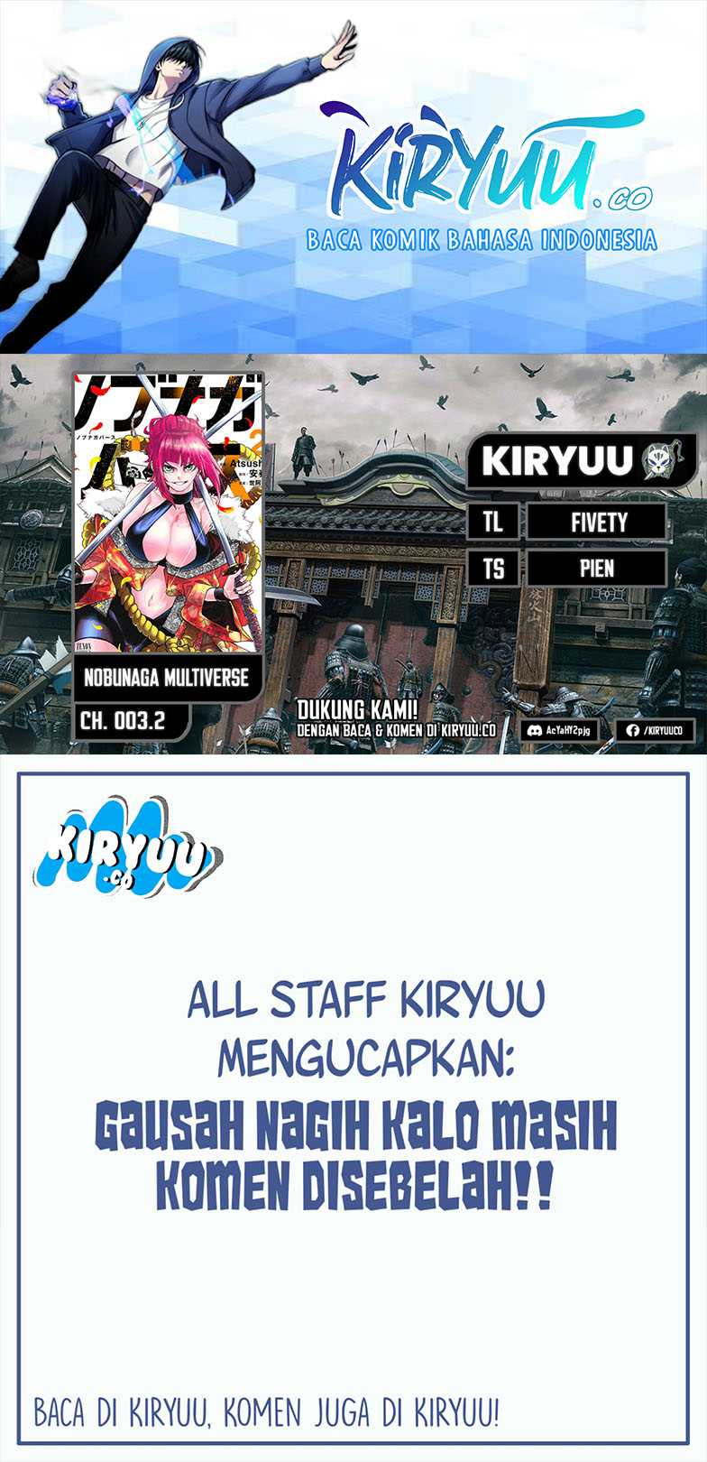 Nobunaga Multiverse Chapter 3.2 - halaman 1