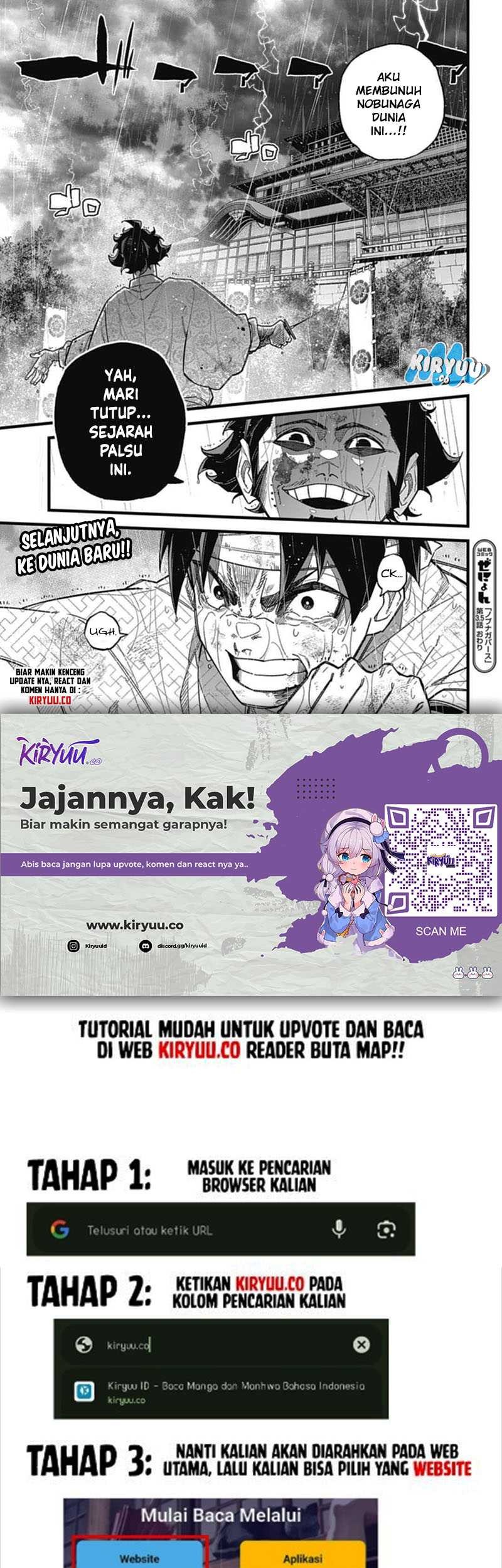 Nobunaga Multiverse Chapter 3.5 - halaman 6