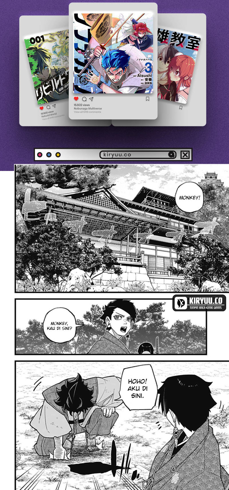 Nobunaga Multiverse Chapter 5.2 - halaman 8