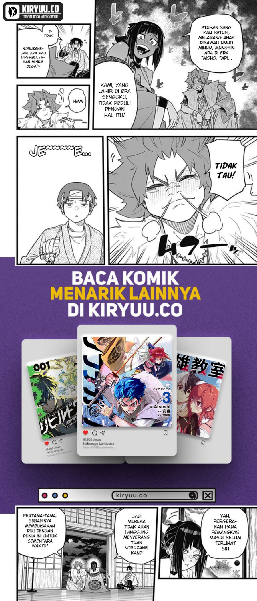 Nobunaga Multiverse Chapter 6.1 - halaman 5