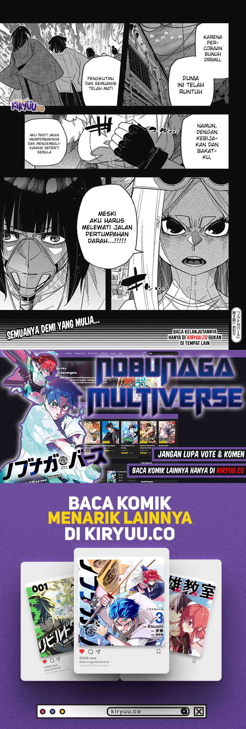 Nobunaga Multiverse Chapter 8.2 - halaman 14